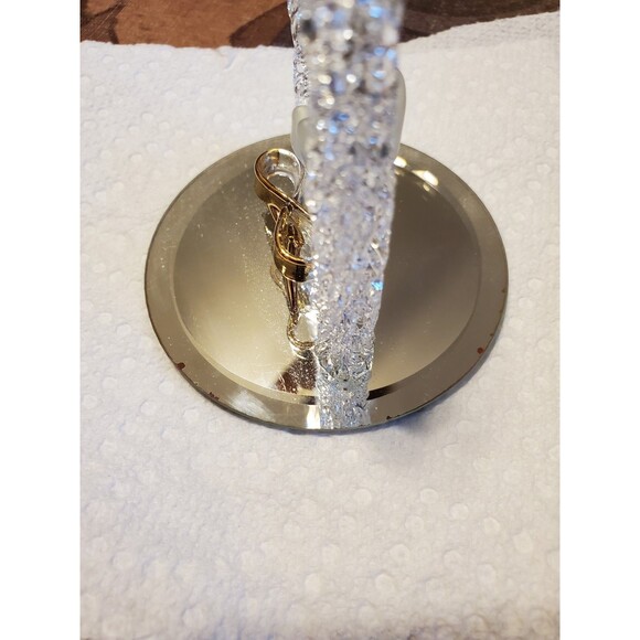 Praying Hands Spun Glass W/24kt Gold Plate - RH#39 - Picture 4 of 8